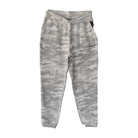A8 NWT SPIRITUAL GANGSTER Revive Camo Drawstring Sweatpants Pants Size M $118 - Picture 1 of 5